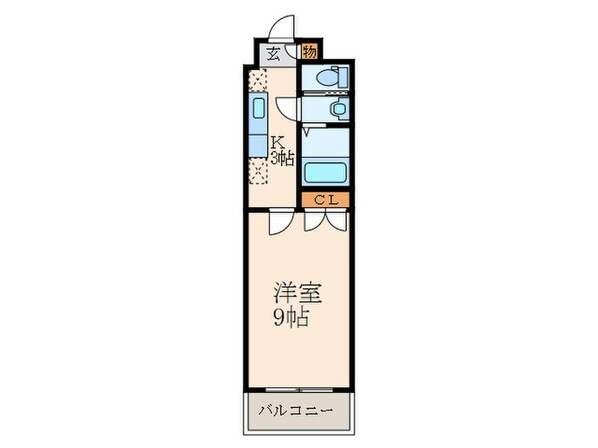 カ－ザミアの物件間取画像